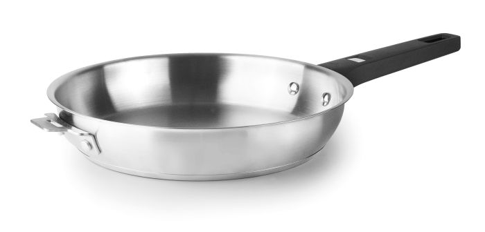 Poêle Pliante En Inox Avec Poignée Amovible - Antiadhésive, Portable, Parfaite Pour Camping Et Cuisine (16 Cm)